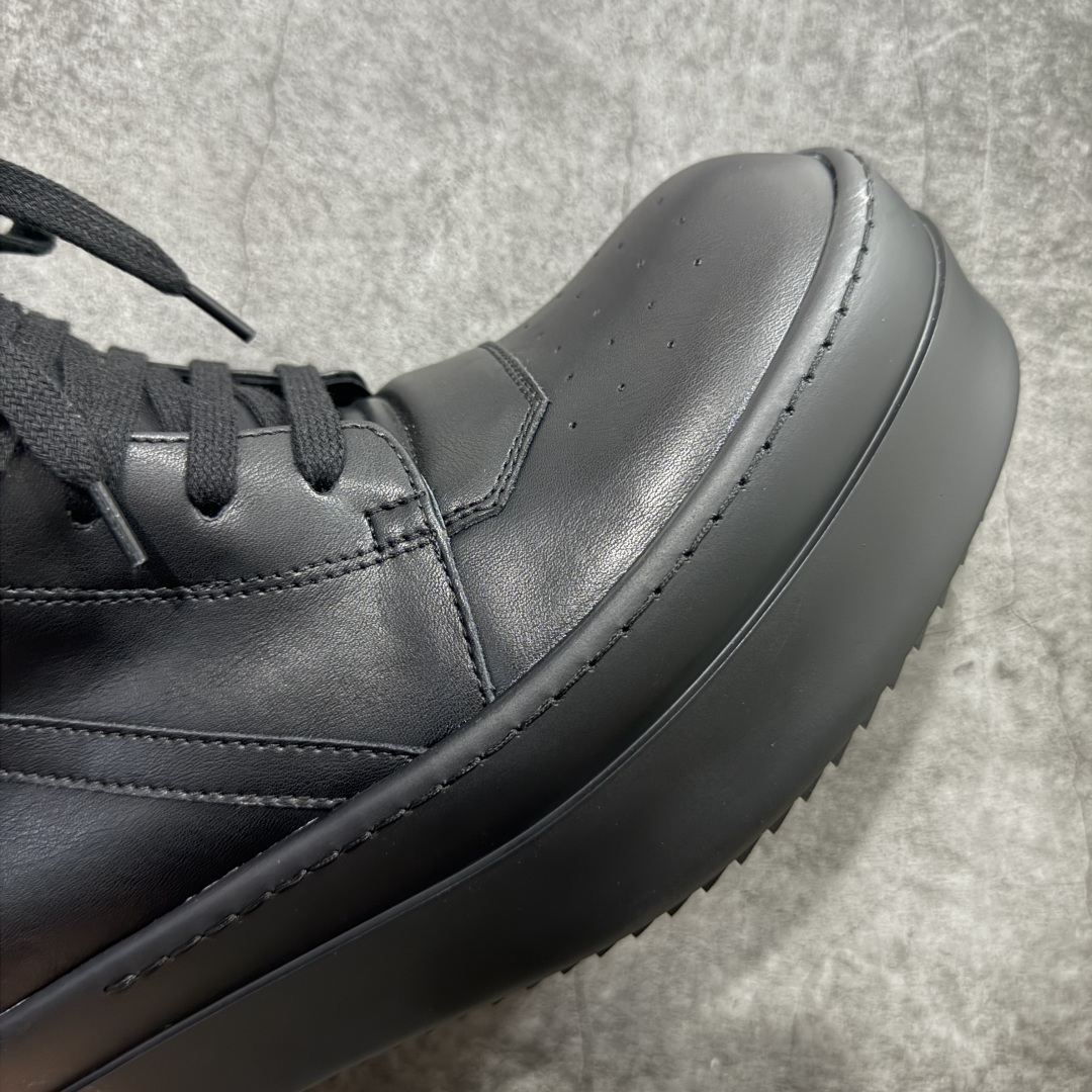 540 【莞产G版】RO / Rick Owens 瑞克·欧文斯 倒三角/经典底/细鞋带款全乳白色