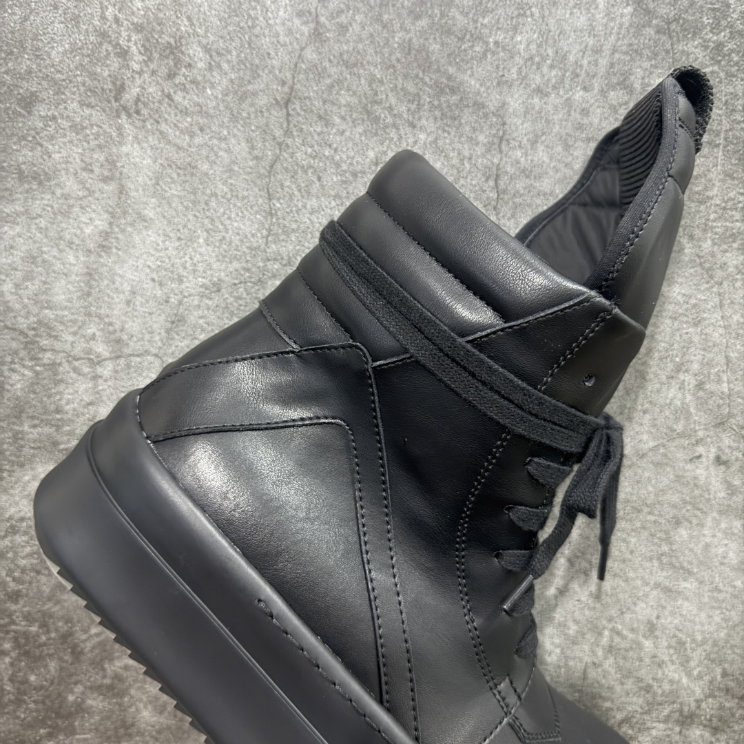 540 【莞产G版】RO / Rick Owens 瑞克·欧文斯 倒三角/经典底/细鞋带款全乳白色