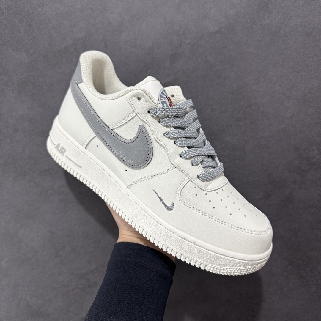 【定制版】Nike Air Force 1 Low 07 白灰小钩 CJ6106-521