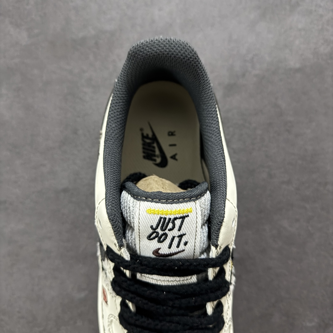 260 【定制版】Nike Air Force 1'07 Low ”Little Black Cat” 小香风系列 小黑猫 空军一号低帮休闲板鞋 FJ7740-710