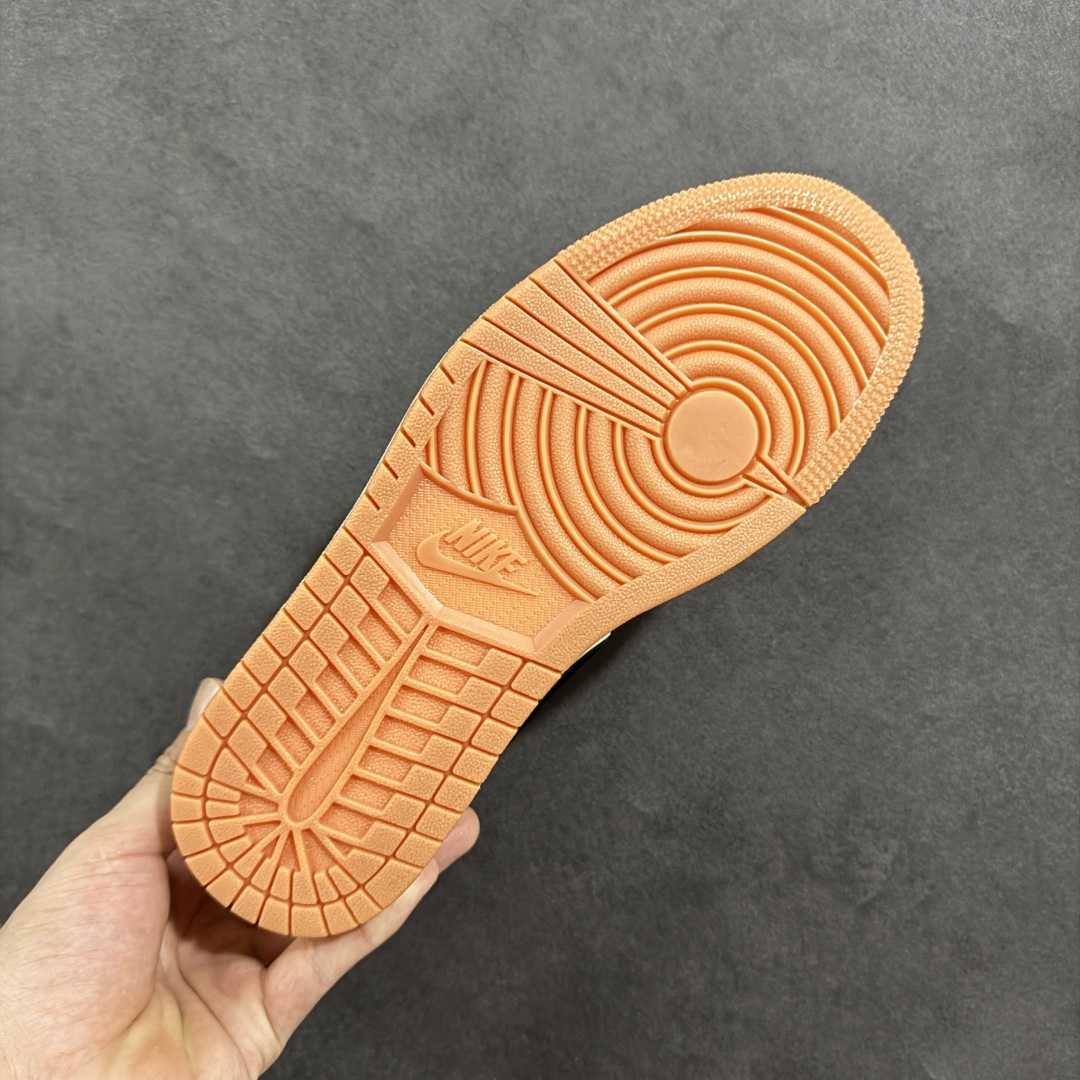 280 【定制版】Air Jordan 1 Low AJ1 乔1 斯图西联名 黑勾生胶 高端定制 低帮复古篮球鞋 XX3168-170