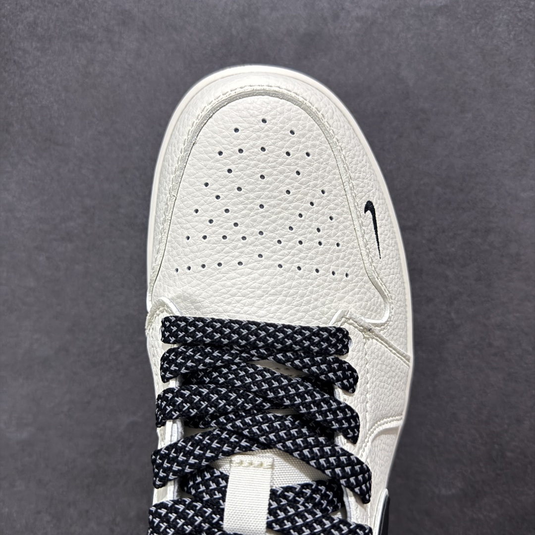 280 【定制版】Air Jordan 1 Low AJ1 乔1 斯图西联名 黑勾生胶 高端定制 低帮复古篮球鞋 XX3168-170