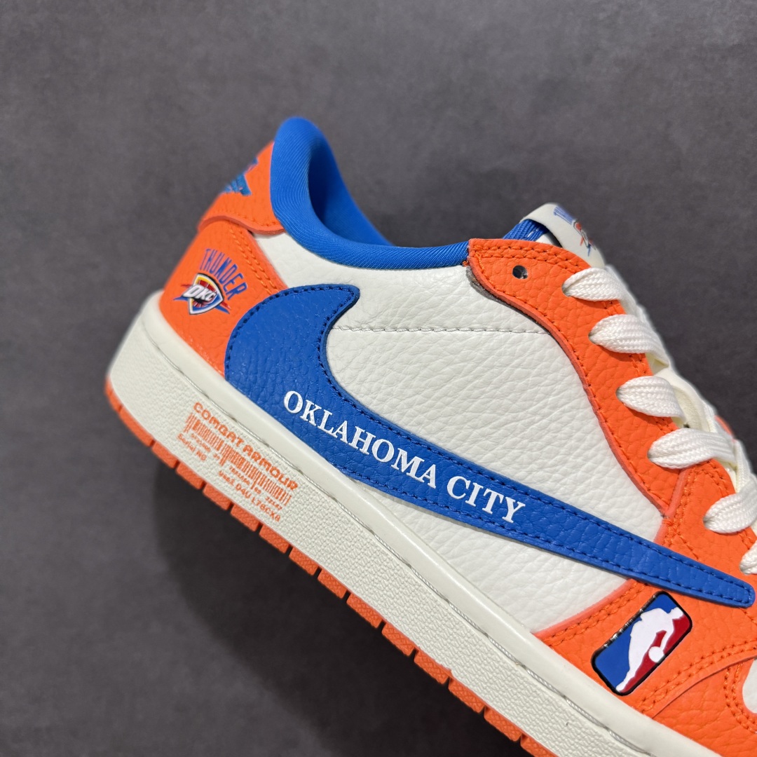280 【定制版】Travis Scott x Fragment Design x Air Jordan 1 Low SP AJ1 联名款 低帮文化休闲板鞋 SC9207-032
