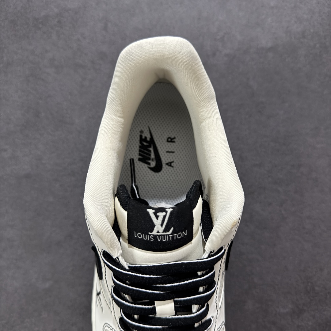 260 【定制版】Nike Air Force 1'07 Low LV联名 白黑 空军一号低帮休闲板鞋 BZ6808-102