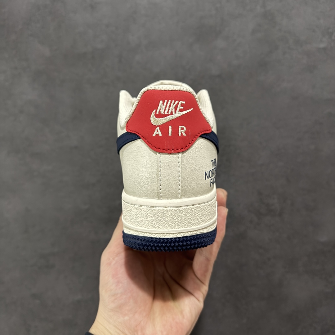 260 【定制版】Nike Air Force 1'07 Low 北面联名 红尾深蓝 空军一号低帮休闲板鞋 XX3168-133