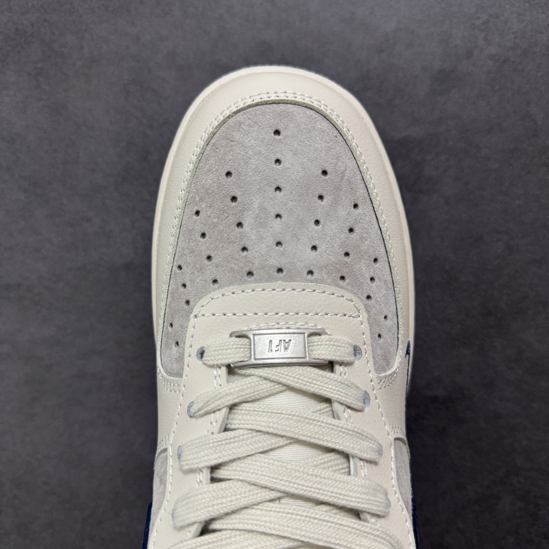 260 【定制版】Nike Air Force 1'07 Low 北面联名 红尾深蓝 空军一号低帮休闲板鞋 XX3168-133