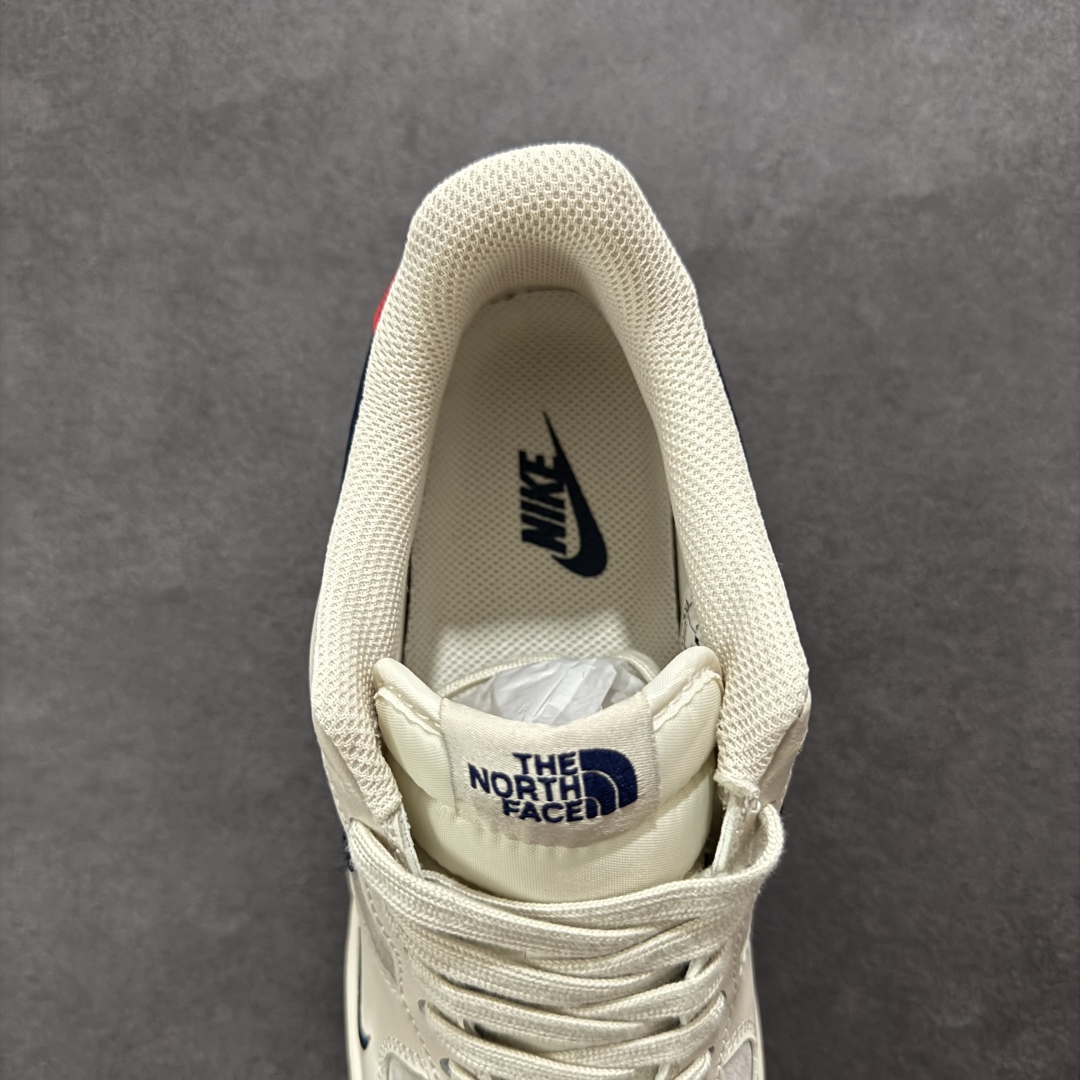 260 【定制版】Nike Air Force 1'07 Low 北面联名 红尾深蓝 空军一号低帮休闲板鞋 XX3168-133