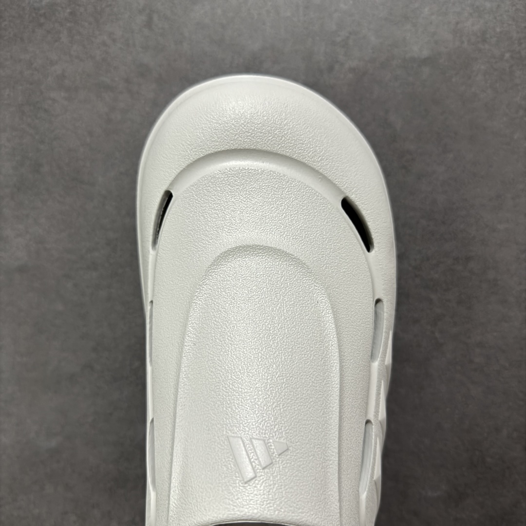 阿迪达斯 Adidas 波波凉鞋 OZWAVE CL波波凉鞋 沙滩拖鞋 稳定缓震回弹厚底老爹拖鞋 JR6760