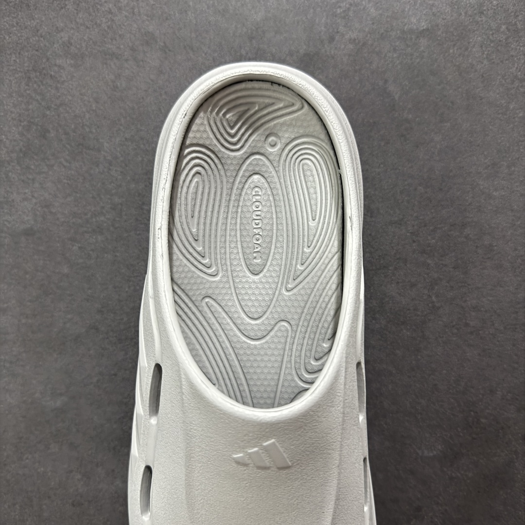 阿迪达斯 Adidas 波波凉鞋 OZWAVE CL波波凉鞋 沙滩拖鞋 稳定缓震回弹厚底老爹拖鞋 JR6760
