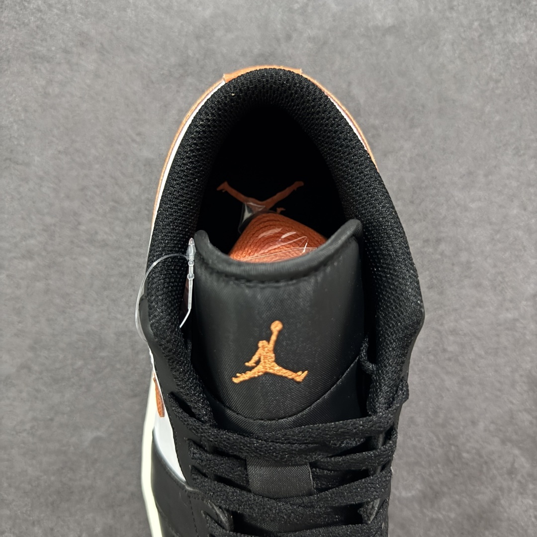 图片[7]-【定制版】Air Jordan AJ1 Low 低帮 黑橙扣碎 555558-081 全新流水线出品 市场第二梯队最强版 全部原鞋开发 原楦原纸板开发 全鞋电脑针车 原厂内置全掌气垫 原盒内在原标 唯一Zp原版鞋带绑法 免检产品 全新2022版型 全头层皮料 完美零毛边处理 原厂配置全掌气垫 价格定位良心 新配色陆续出货 尺码：36 36.5 37.5 38 38.5 39 40 40.5 41 42 42.5 43 44 44.5 45-选品中心