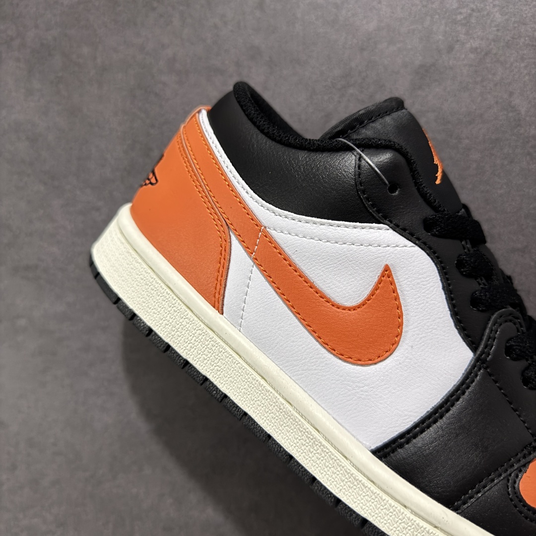 图片[6]-【定制版】Air Jordan AJ1 Low 低帮 黑橙扣碎 555558-081 全新流水线出品 市场第二梯队最强版 全部原鞋开发 原楦原纸板开发 全鞋电脑针车 原厂内置全掌气垫 原盒内在原标 唯一Zp原版鞋带绑法 免检产品 全新2022版型 全头层皮料 完美零毛边处理 原厂配置全掌气垫 价格定位良心 新配色陆续出货 尺码：36 36.5 37.5 38 38.5 39 40 40.5 41 42 42.5 43 44 44.5 45-选品中心
