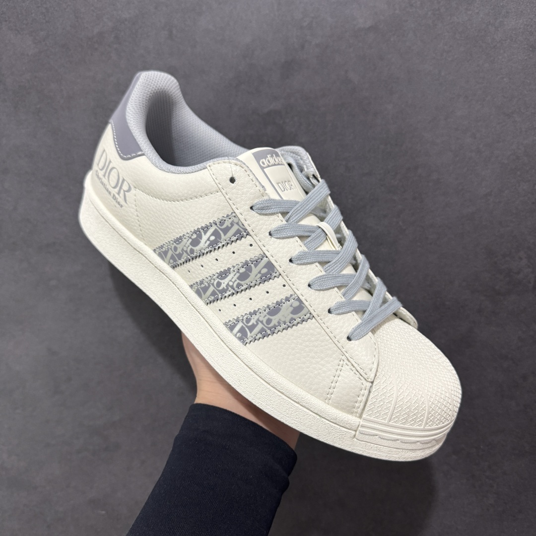  
【定制版】Adidas Originals Gazelle Indoor x DIOR 白灰 联名定