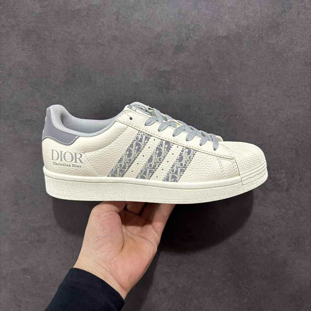  
【定制版】Adidas Originals Gazelle Indoor x DIOR 白灰 联名定