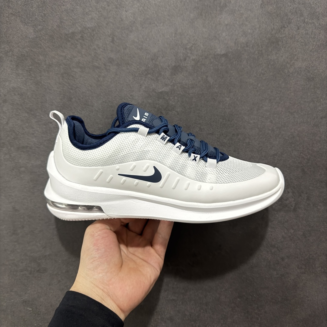 【公司级】Nike Air Max Axis 男女子运动鞋气垫缓震轻便休闲运动跑步网面透气舒适日常慢跑鞋 时尚的无缝覆面和透气网眼布演绎时尚外观。流线型中底和独特后跟设计，以醒目新颖方式传达 Max Air 的缓震性能。 外露 Max Air 缓震配置起初专为提高跑步表现打造，缔造舒适穿着体验 波浪形无缝覆面颂扬 98 款，织带鞋眼呼应 95 款设计，侧面的 Swoosh 标志再现 97 款特色 多层无缝覆面塑就简洁利落外观，打造微妙的分层效果 鞋面采用透气网眼设计，增强层次感和透气性 泡棉中底，兼具轻盈舒适感和回弹缓震性能，长度延伸至鞋头和后跟，提升耐穿性 货号：AA2146-105 尺码：36-44含半码-选品中心