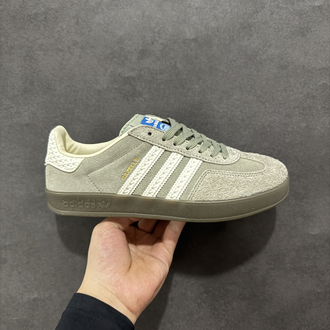 图片[6]-【GQ福利】Adidas Original Gazelle 德训系列 进口麂皮版 长期供应各大直播平台私域 售后率低 超高性价比 尺码： 36-45-选品中心