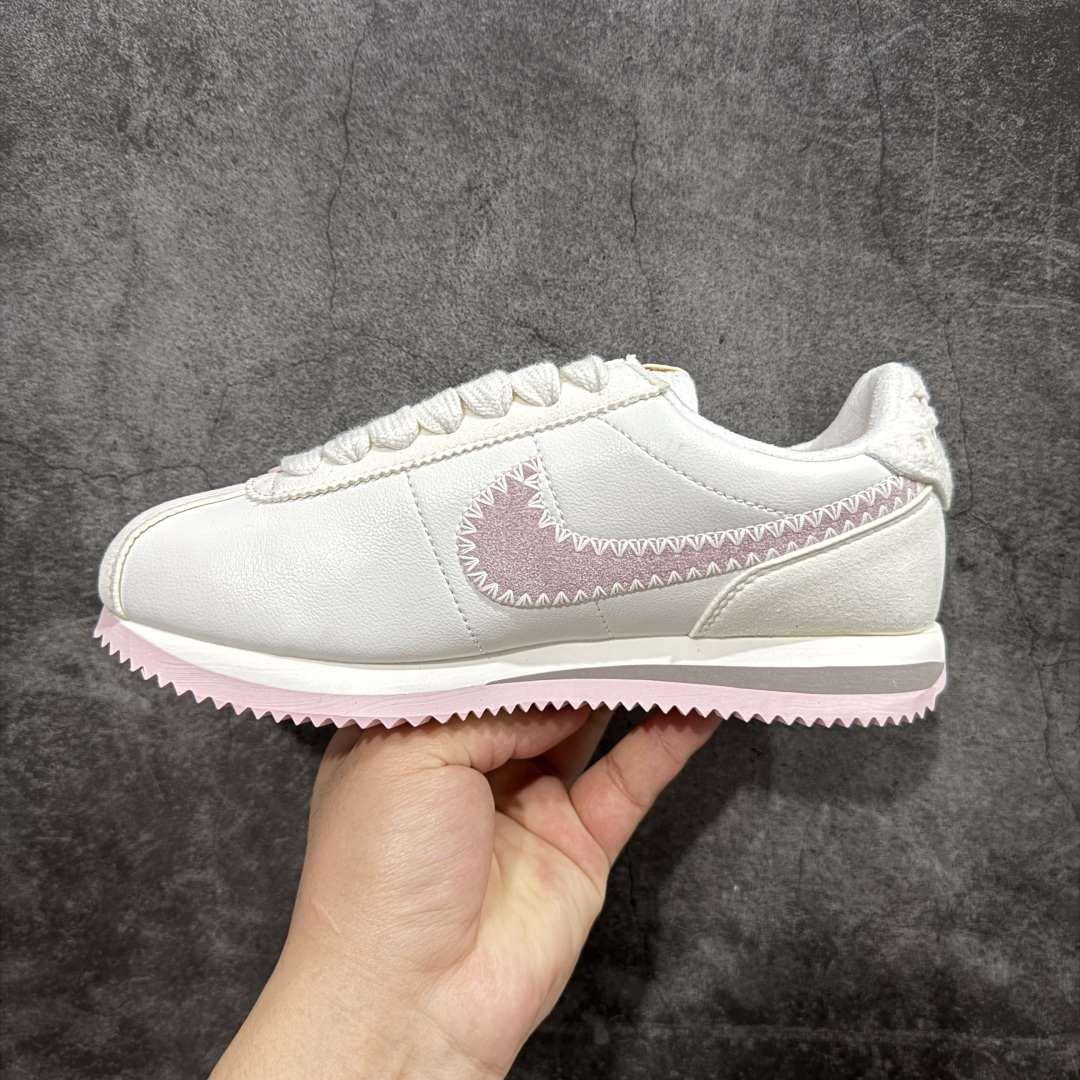  
【TG纯原】NK Classic Cortez Leather 阿甘复古初代皮革慢跑鞋 货号：HV6