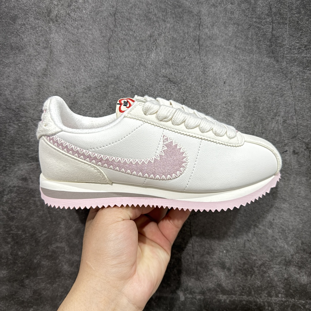  
【TG纯原】NK Classic Cortez Leather 阿甘复古初代皮革慢跑鞋 货号：HV6