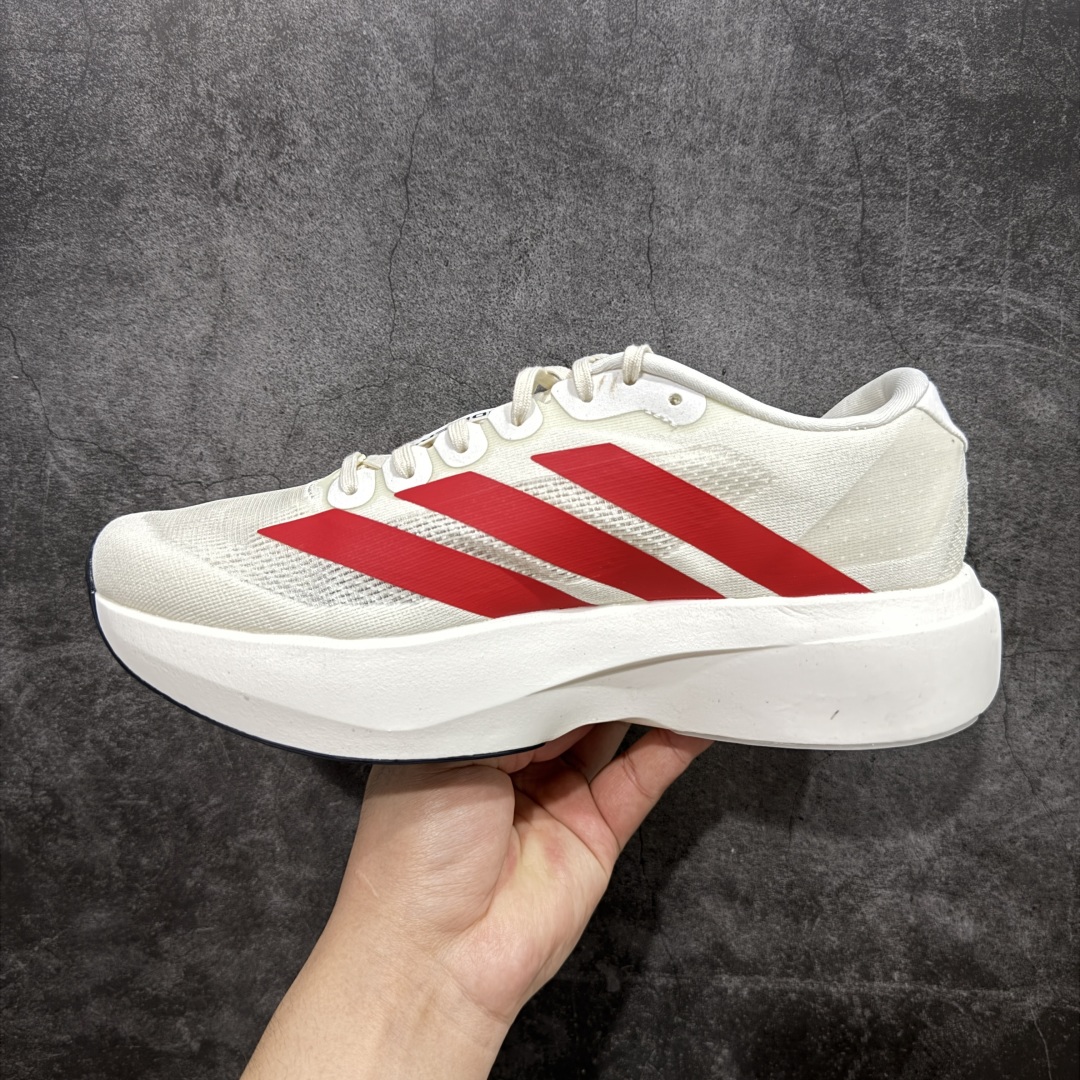 260 【PK版】AD Adizero Evo SL M 白红零度系列马拉松轻量竞速运动跑鞋 JS1183