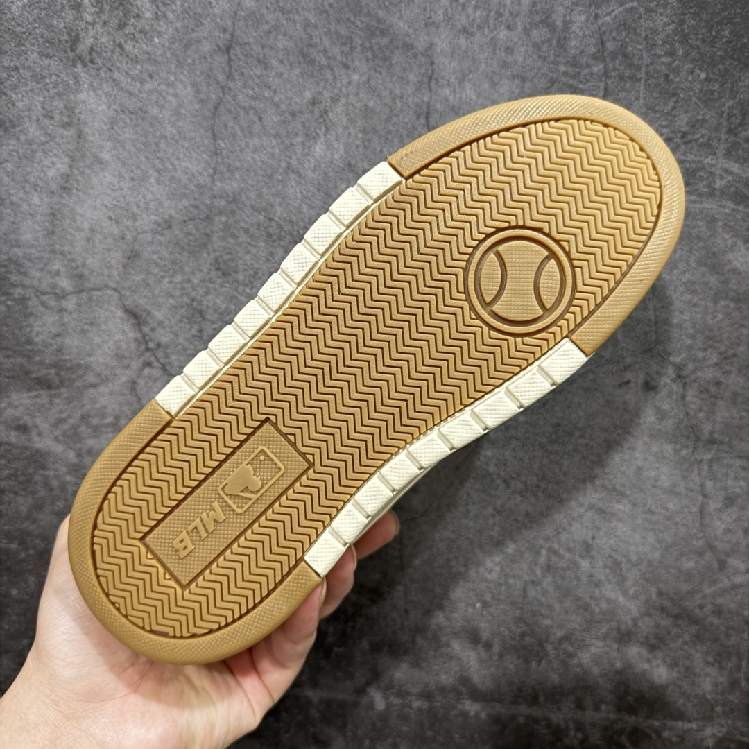 180 【纯原订单】MLB Chunky Liner Basic NY复古印花学长鞋系列低帮轻量增高厚底百搭休闲运动慢跑鞋板鞋
