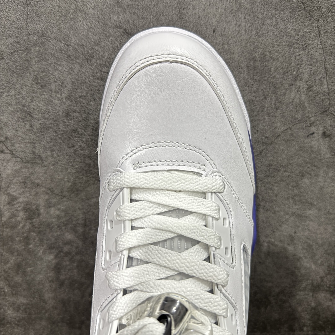 360 【原厂版本】Air Jordan 5 Retro ”Grape” 高帮 白紫色 AJ5 乔丹5代 aj5 乔5 高邦 白紫色 HQ7978-100