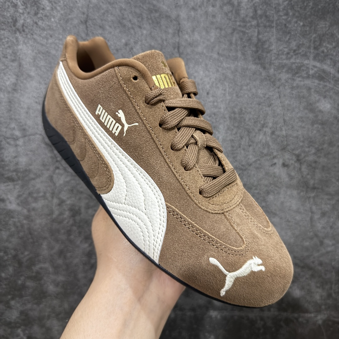 210 【渠道纯原版】Puma Speedcat Sparco 彪马罗马阿莫尔系列 复古运动休闲赛车跑鞋 棕白 406329-31