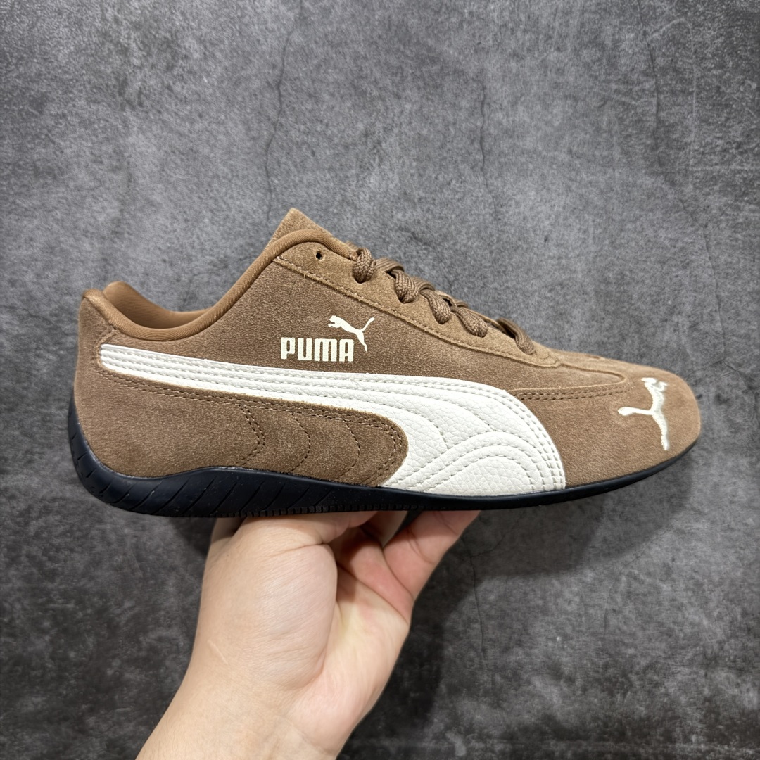 210 【渠道纯原版】Puma Speedcat Sparco 彪马罗马阿莫尔系列 复古运动休闲赛车跑鞋 棕白 406329-31