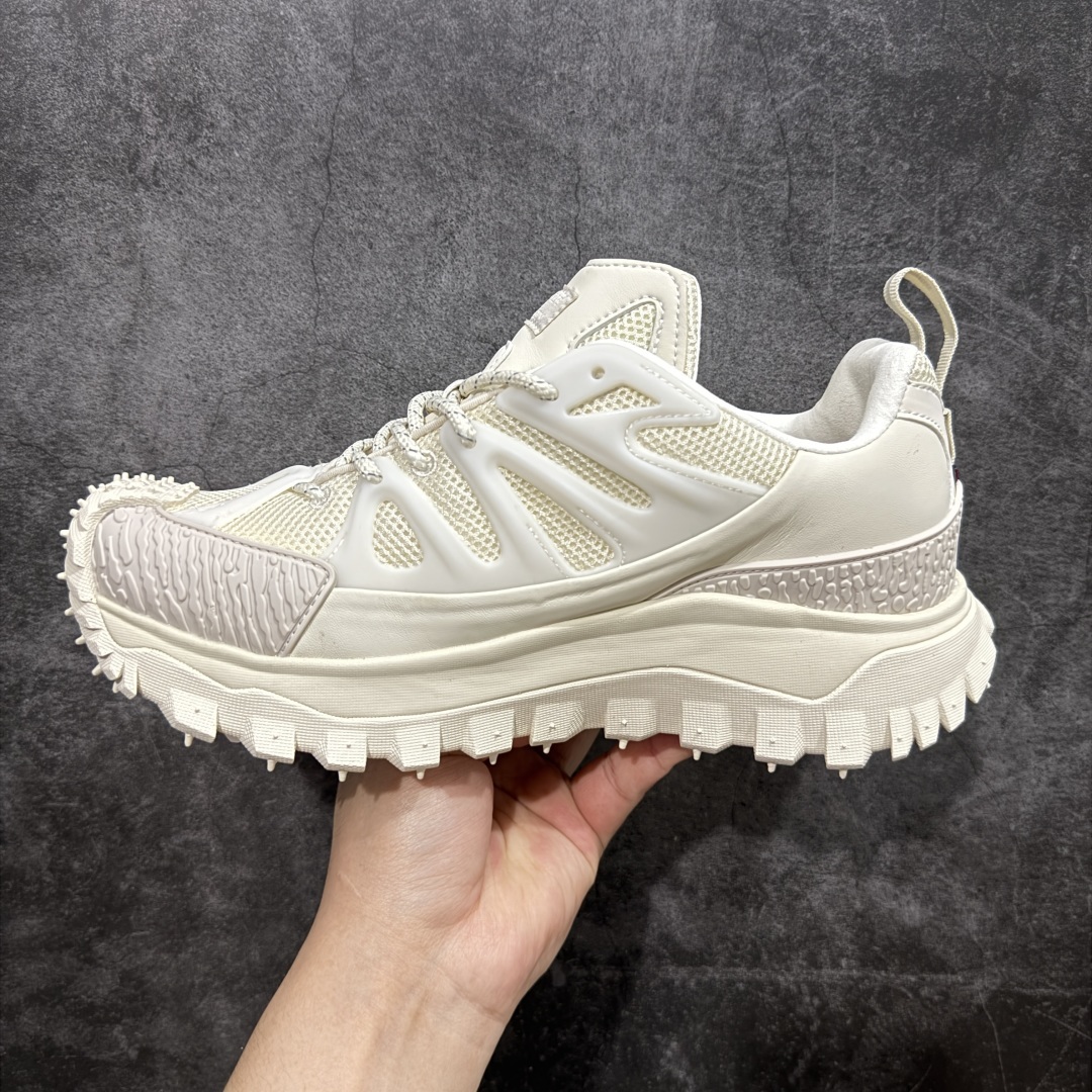 【纯原】Moncler 盟可睐/蒙口 Trailgrip GTX 抗撕裂材质山地户外鞋
鞋身采用