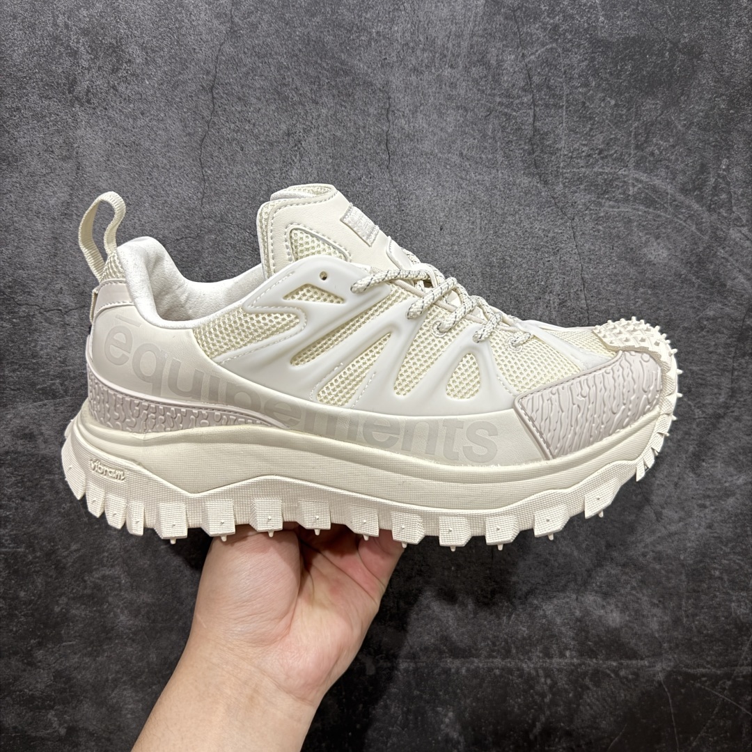 【纯原】Moncler 盟可睐/蒙口 Trailgrip GTX 抗撕裂材质山地户外鞋
鞋身采用