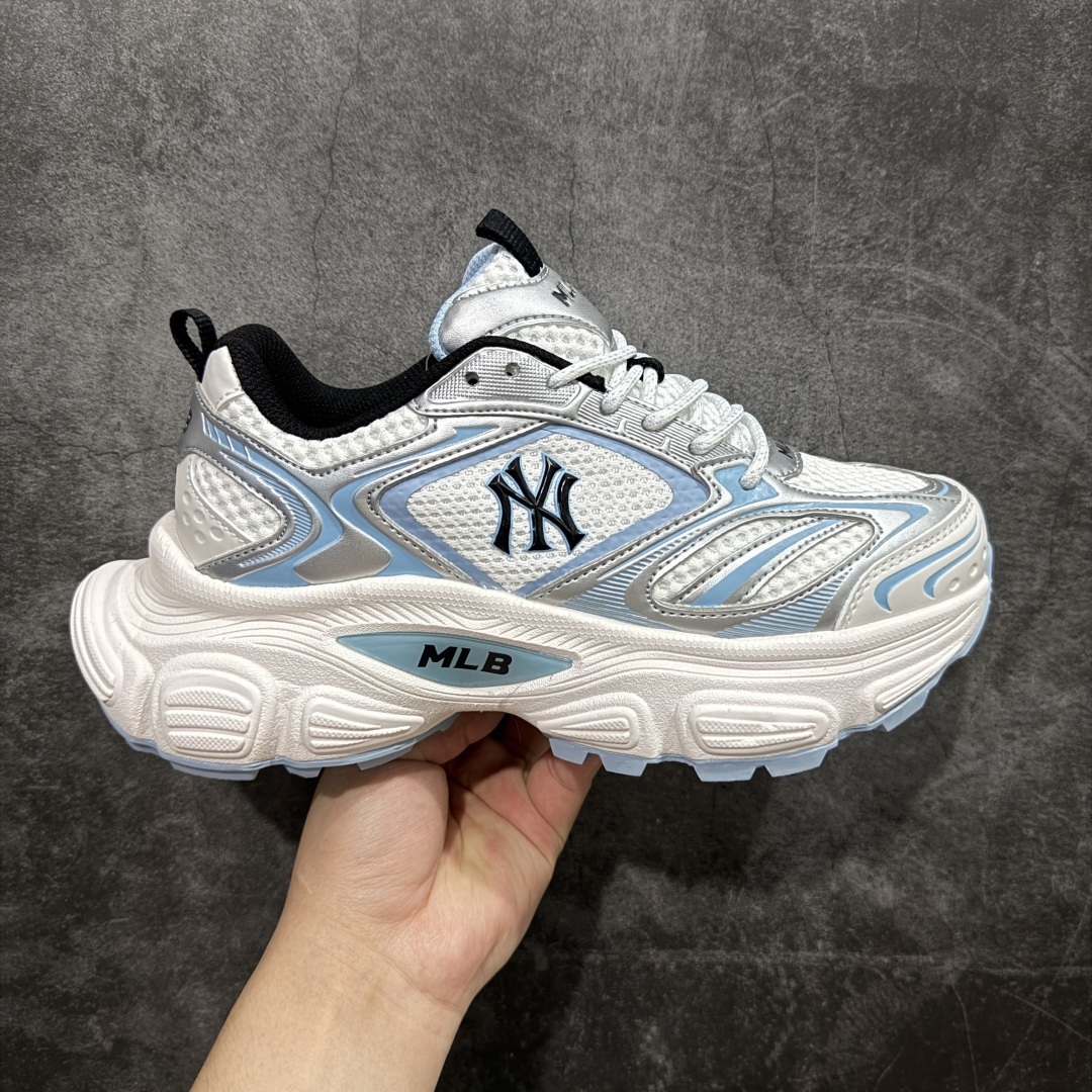 【顶级防伪标版本】MLB Winner Chunky 25新款 NY百搭舒适休闲潮流运动厚底增高 防