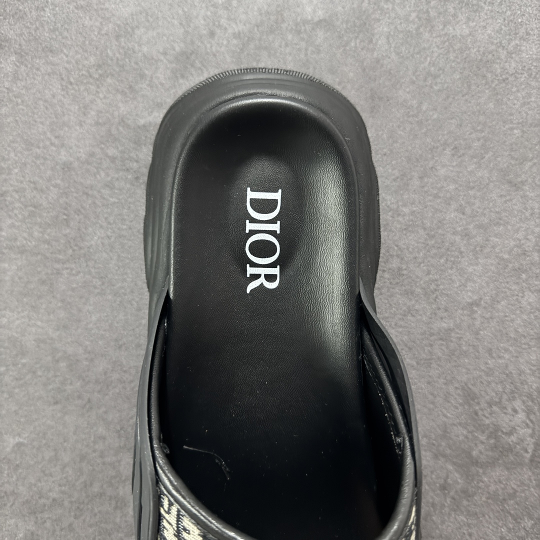 280 【广东纯原版本】Dior迪奥最新款H-Town系列Oblique厚底拖鞋凉鞋