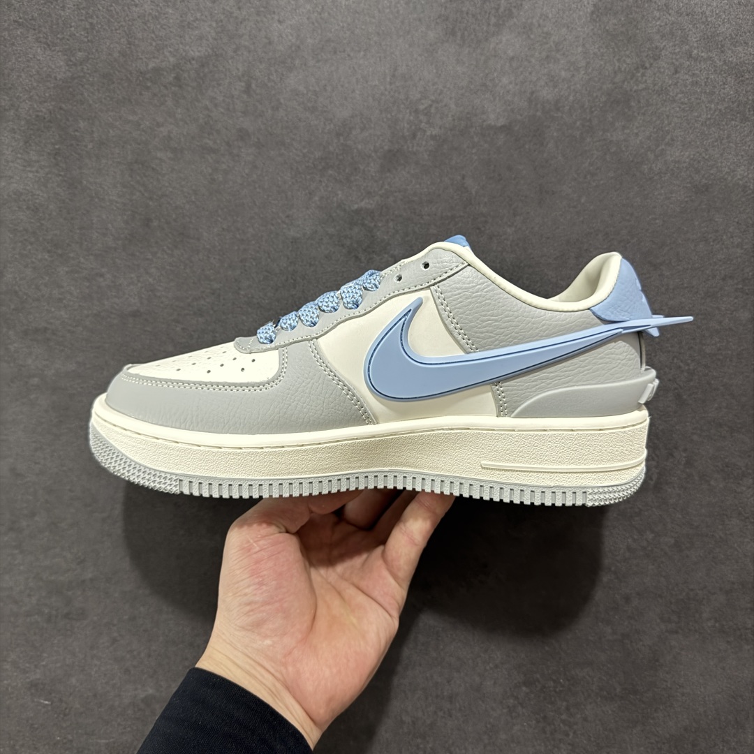  
【定制版】Nike Air Force 1'07 Low Supreme联名 浅蓝大勾 空军一号低帮