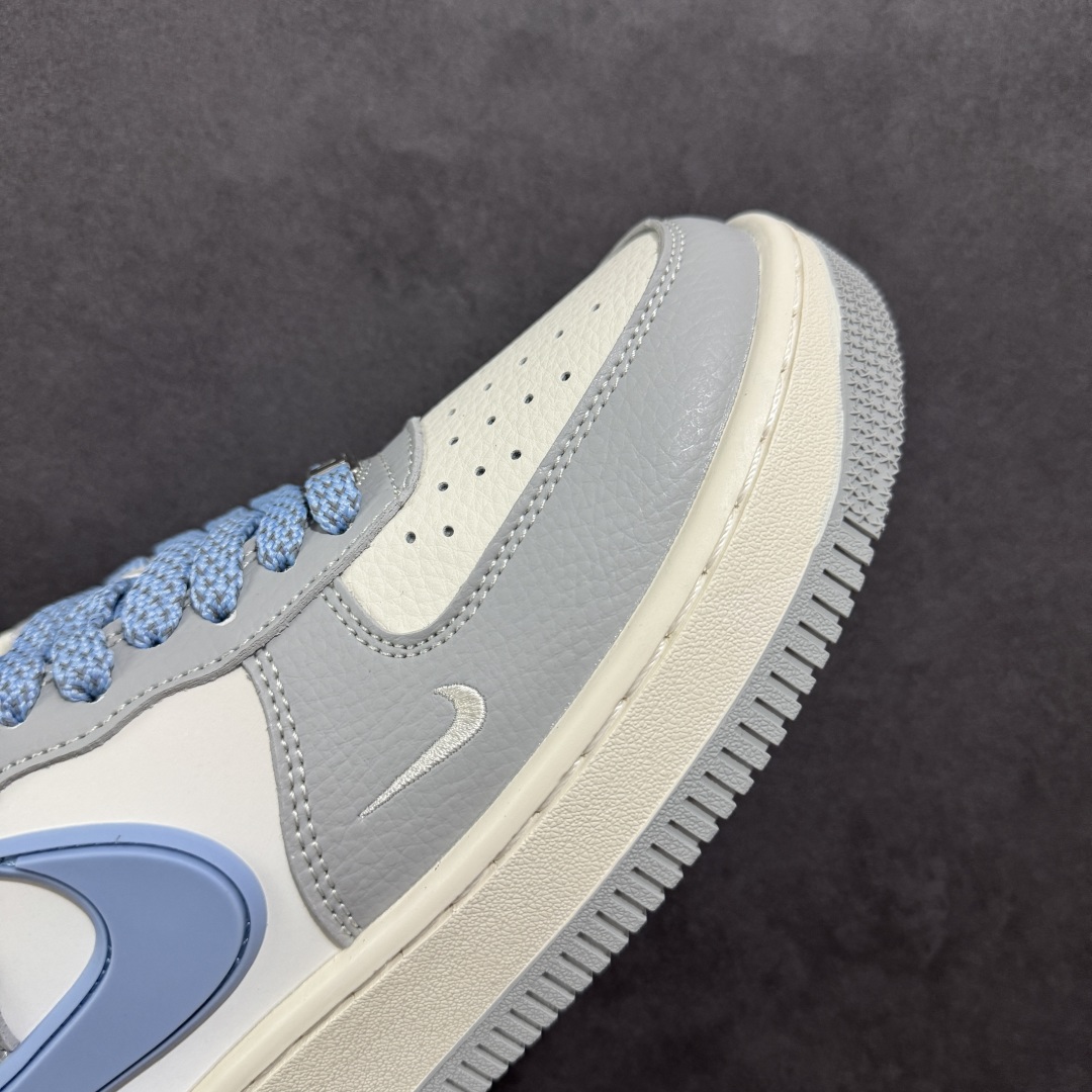  
【定制版】Nike Air Force 1'07 Low Supreme联名 浅蓝大勾 空军一号低帮
