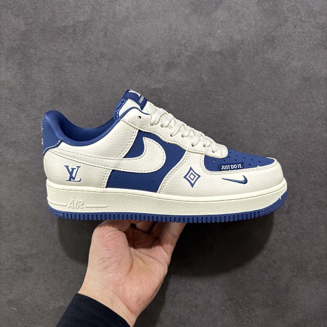  
【定制版】Nike Air Force 1'07 Low LV联名 米蓝Justdoit 空军一号低