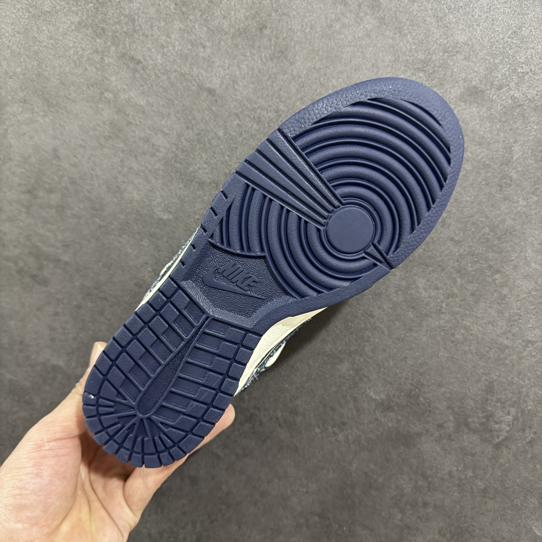   
【定制版】Nike SB Dunk Low LV联名 绑带蓝白牛仔蓝勾 周年高端定制 低帮休闲板鞋