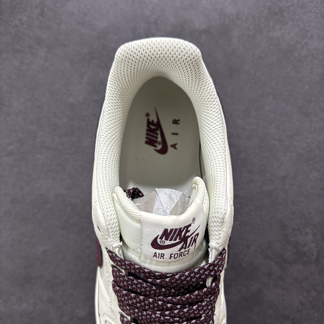 200 【定制版】Nike Air Force 1'07 Low ”Dream” 白酒红小勾 空军一号低帮休闲板鞋 DR2024-105