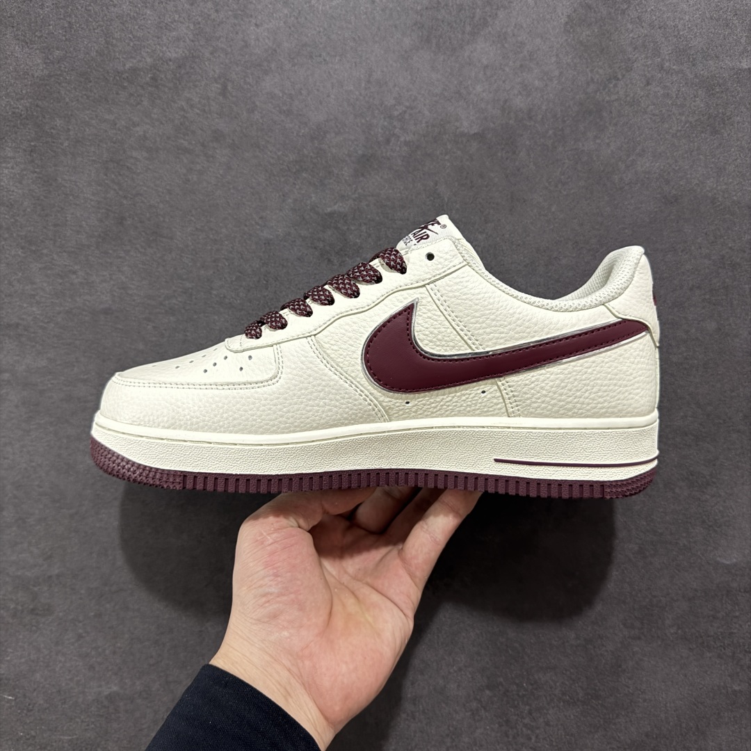 200 【定制版】Nike Air Force 1'07 Low ”Dream” 白酒红小勾 空军一号低帮休闲板鞋 DR2024-105