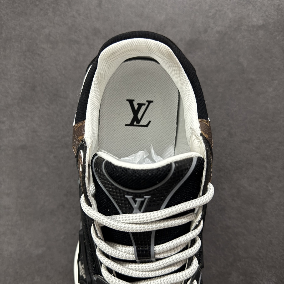 2025 LOUIS VUITTON Olympia 牛皮革 圆头系带 低帮 生活休闲鞋 男款 白色