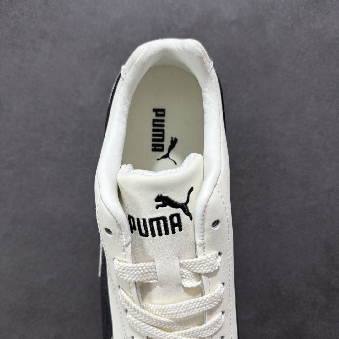 图片[7]-【YH版本】Puma Roma M Motorsport 彪马罗马阿莫尔系列低帮复古运动休闲赛车跑鞋 YY联名系列 黑色 全球知名运动品牌PUMA宝马赛车系列，融合了宝马车队的标志性配色，以趣味十足又前卫复古的设计引领潮流，将赛道精神融入街头时尚，开启前卫竞速之旅。自1978年巴伐利亚车队走上世界舞台，宝马赛车就在全球汽车制造和赛车运动领域留下了浓墨重彩的一笔。全新的两款BMW MMS Roma与BMW MMS Speedboat鞋款，均从宝马车型中汲取灵感。以黑或白为底色，融入经典配色，主打前卫复古风。Roma鞋款的鞋侧以复古的流线造型，缀以宝马经典Logo，巧妙吸睛；而Speedcat鞋款以亮眼三色条纹元素缀以舒适鞋面，赋予了独特的个性美学，演绎赛车的无尽能量。 货号：401603 -02 尺码 35.5 36 37 37.5 38 38.5 39 40 40.5 41 42 42.5 43 44 44.5 45-选品中心