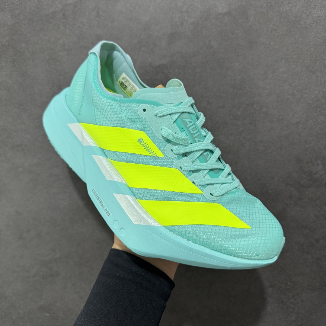 220 AD Adizero Adios Pro 4 M 轻盈跑鞋 耐磨减震专业跑步鞋 JR1251