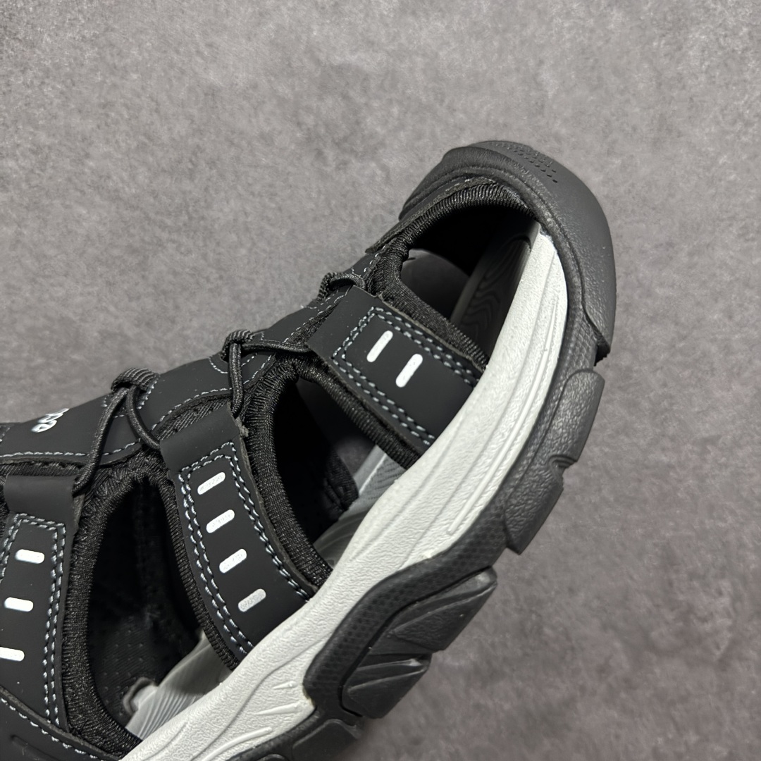 图片[5]-【公司级】2025夏季ECCO/爱步运动休闲男士凉鞋 舒适防滑魔术贴夏季包头凉鞋 境界系列 甄选牛皮鞋面 细腻亲肤清爽 多种拼接设计 时尚有型 潮流穿搭 粘条设计 操作简单，舒适合脚穿脱方便 舒适内里材质，细腻贴脚 亲肤舒适不伤脚 搭配柔软鞋垫 有效缓压 橡胶大底，简约不简单 在不同环境下，都能提供优秀的抓地力和耐损效果 潮弄风尚 不羁腔调 尺码： 39 40 41 42 43 44 （皮鞋码）-选品中心