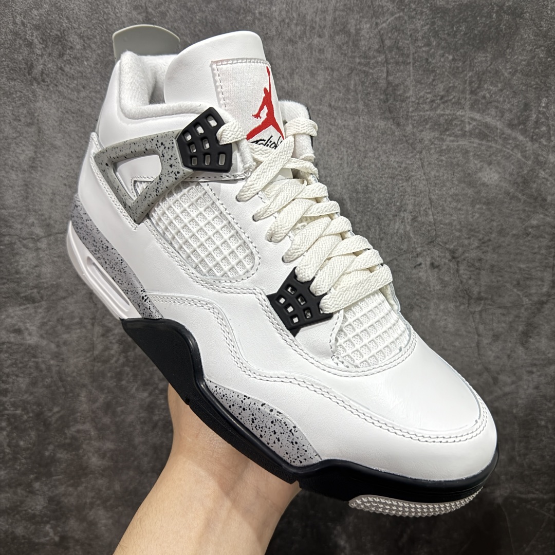 450 【PK纯原】Air Jordan AJ4 Retro ”White Cement” 白水泥 复刻2025版 FV5029-100