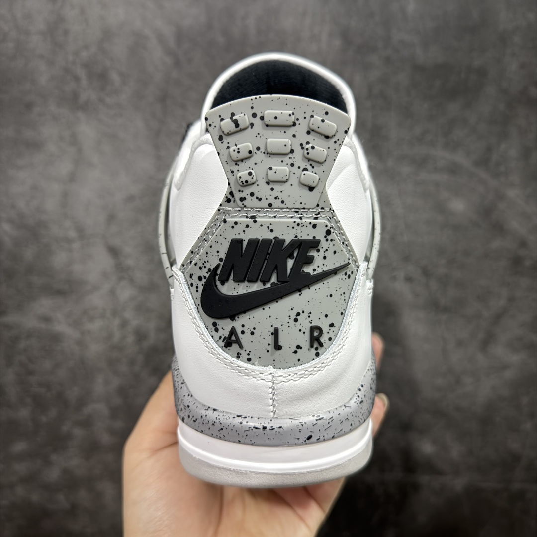 450 【PK纯原】Air Jordan AJ4 Retro ”White Cement” 白水泥 复刻2025版 FV5029-100