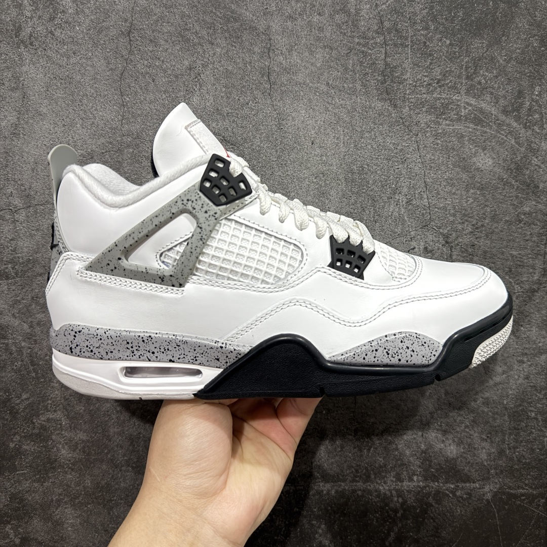 450 【PK纯原】Air Jordan AJ4 Retro ”White Cement” 白水泥 复刻2025版 FV5029-100