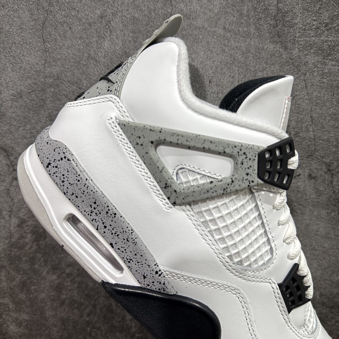 450 【PK纯原】Air Jordan AJ4 Retro ”White Cement” 白水泥 复刻2025版 FV5029-100