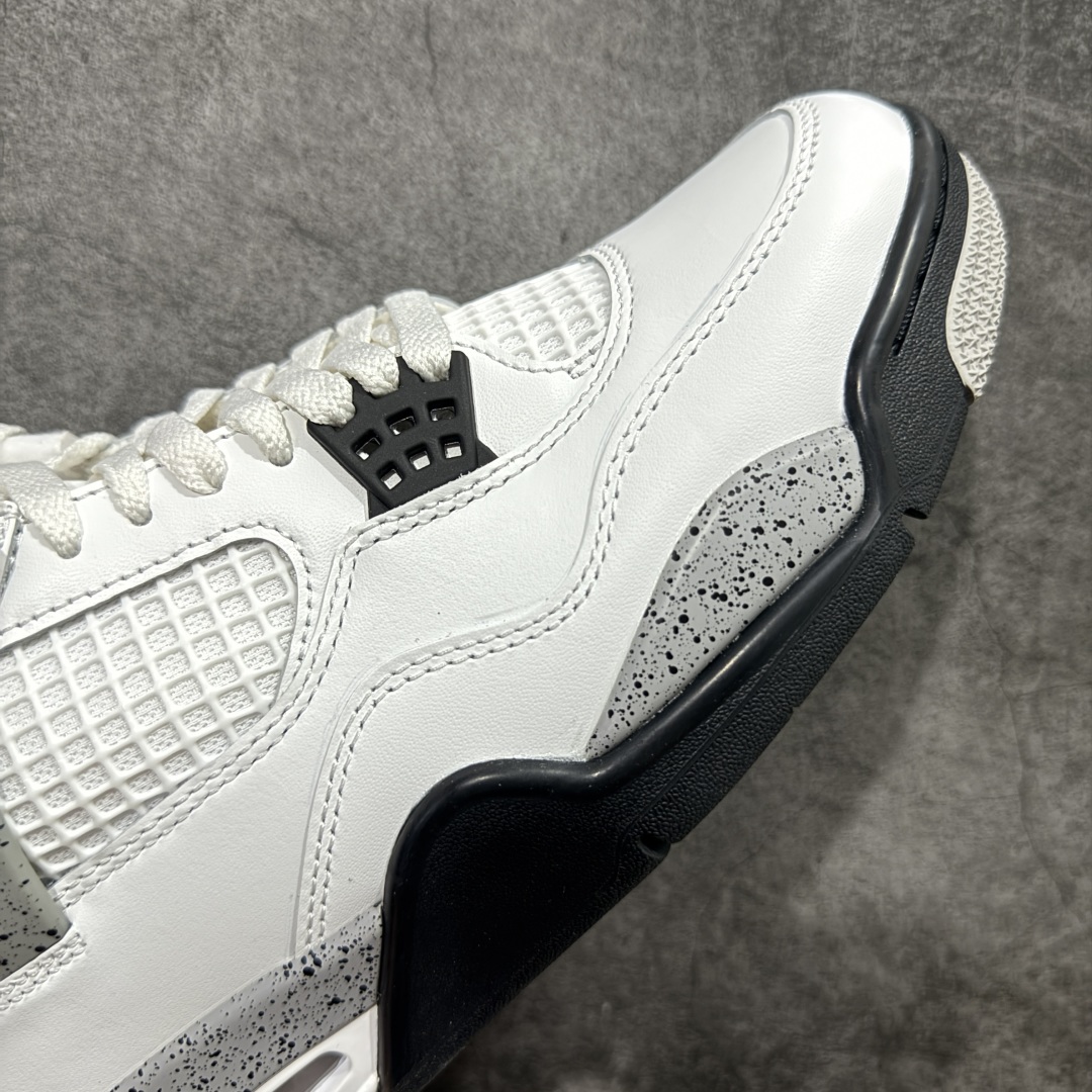 450 【PK纯原】Air Jordan AJ4 Retro ”White Cement” 白水泥 复刻2025版 FV5029-100