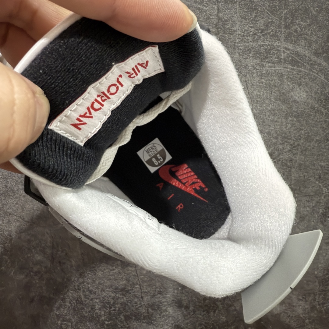 【外贸纯原】Air Jordan AJ4 Retro White Cement 白水泥 复刻2025