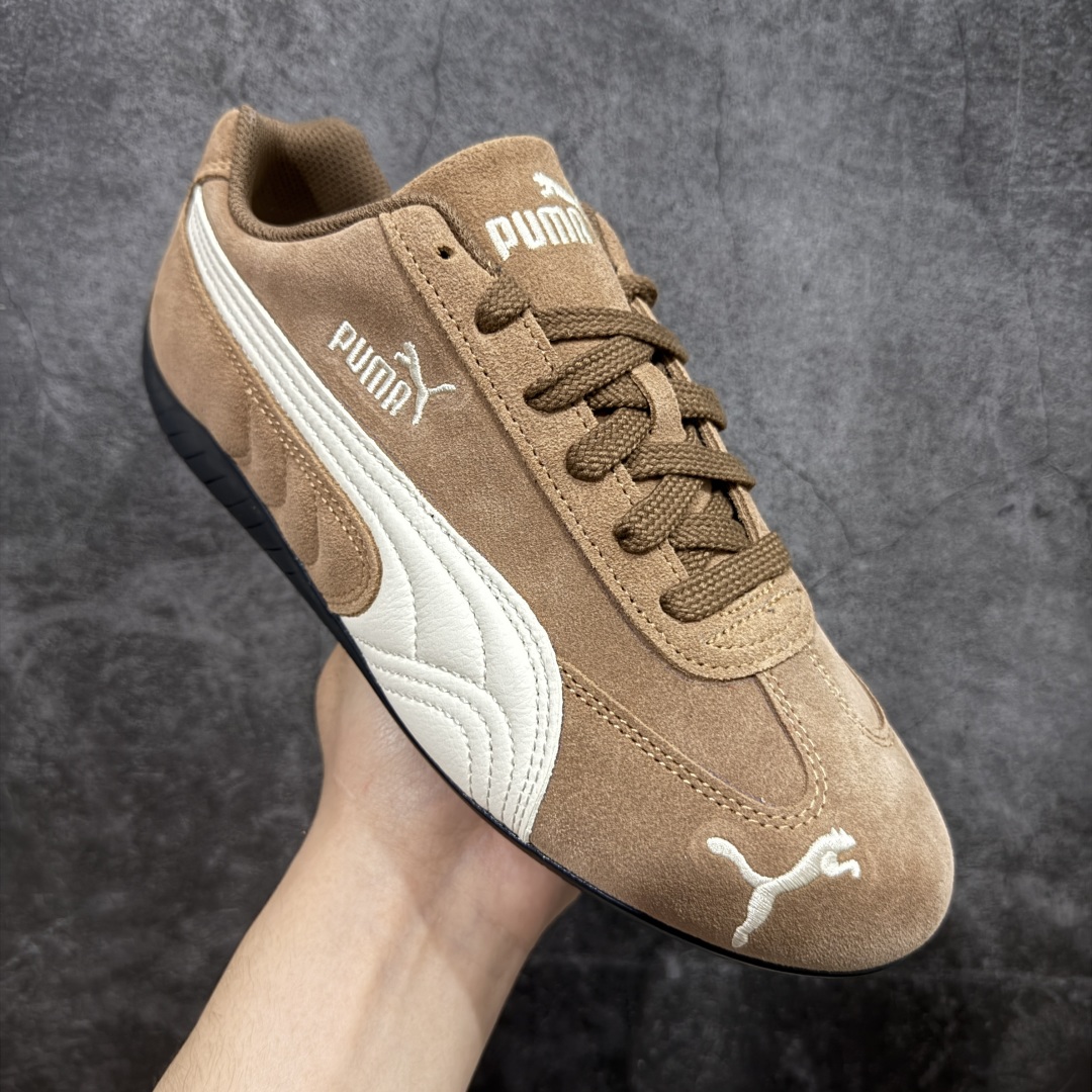 210 【CS纯原版】Puma Speedcat Sparco 彪马罗马阿莫尔系列 复古运动休闲赛车跑鞋 棕白刺绣 398847-02