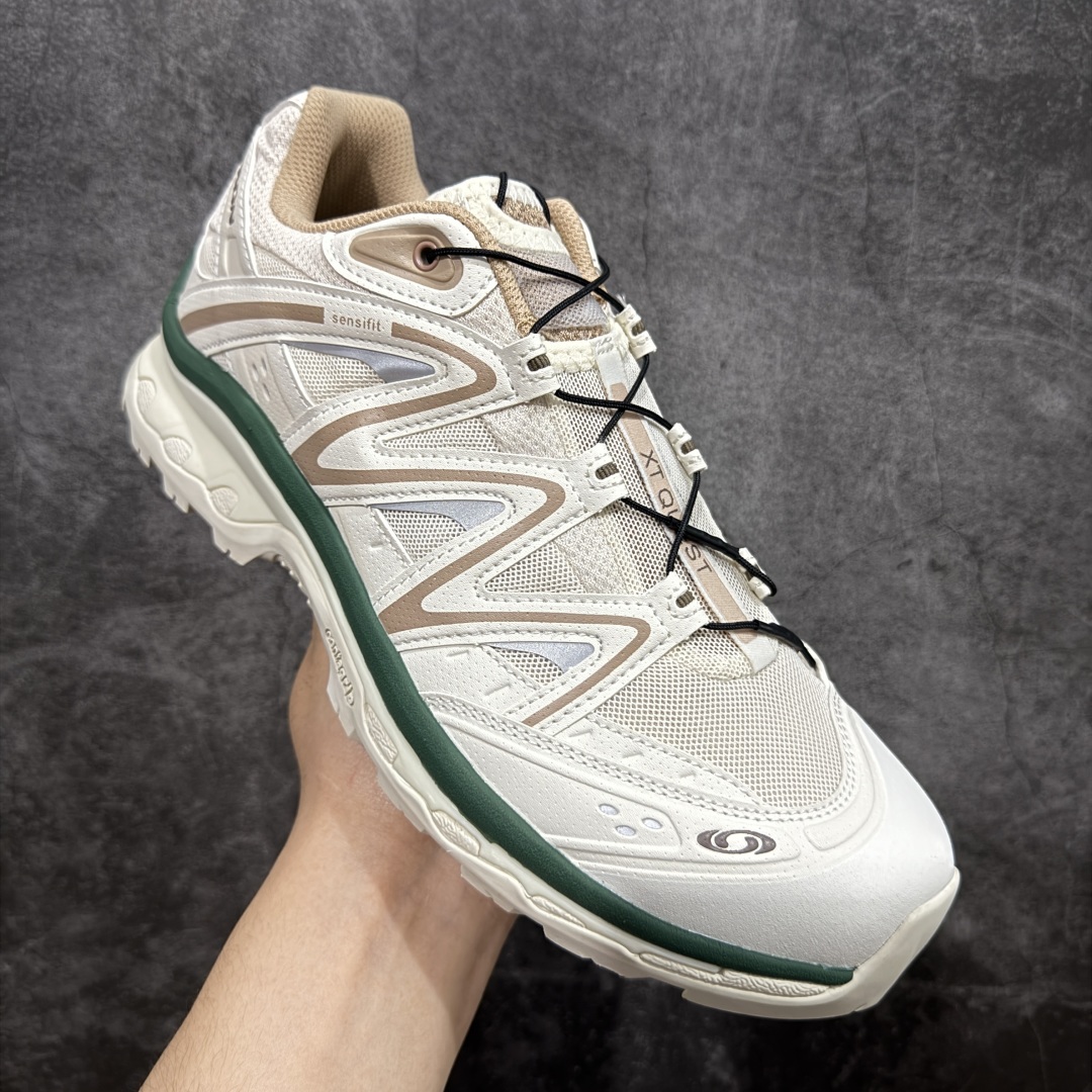 图片[3]-【PK升级版】Salomon XT-QUEST ADV 萨洛蒙 时尚 舒适减震防滑耐磨 低帮跑步鞋 男女同款 474789 纯原外贸平台特供订单 耗时半年巨作 全套原纸板楦头开发 原厂特供网布配套加持 确保原汁原味 完美呈现版型 原档数据独家私模五层组合大底 男女鞋同步官方 原装Ortholite轻量化鞋垫 中底布带钢印编号 原厂TPU锁扣 进口港宝加持 后跟自然饱满 还原公司包裹性 基于 SALOMON 初代 XT 鞋身造型并搭载 4D ADVANCED CHASSIS™ 大底打造而成 为这款 XT-QUEST 带来了多项足部控制与保护等功能性 如在运动过程中控制左右晃动的过程而提高稳定性、改善长途越野过程中足中到足尖的过渡、提高感知岩石的精确度以抵抗尖锐物体对脚底的伤害以及采用动态缓冲来增强穿着舒适感 从而减轻疲劳感 使 XT-QUEST 成为一双舒适且安全的户外之履 尺码：36 36.5 37.5 38 38.5 39 40 40.5 41 42 42.5 43 44 44.5 45-选品中心