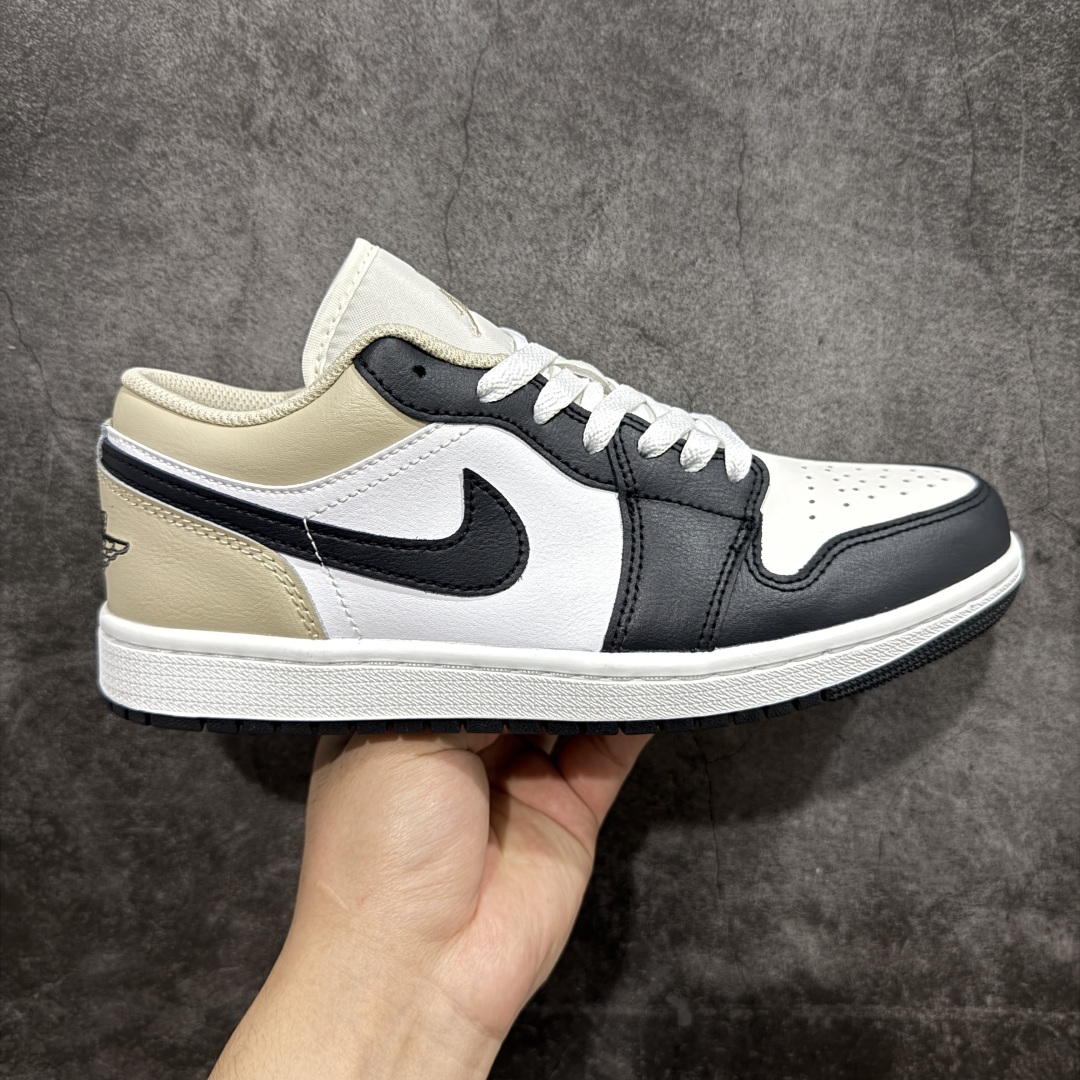 240 【DT纯原】Air Jordan AJ1 Low 低帮 白棕黑 553558-153