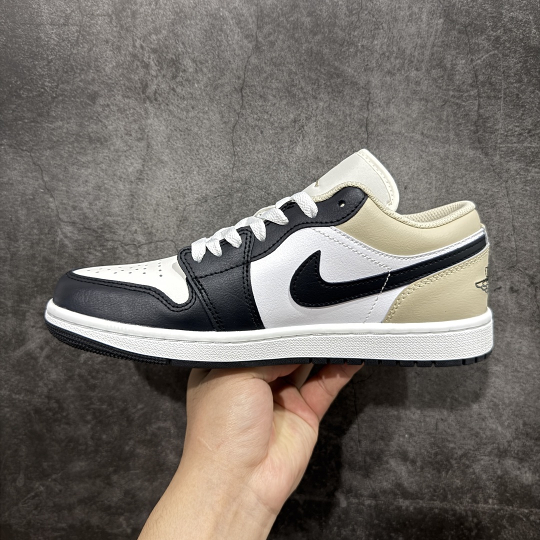 240 【DT纯原】Air Jordan AJ1 Low 低帮 白棕黑 553558-153